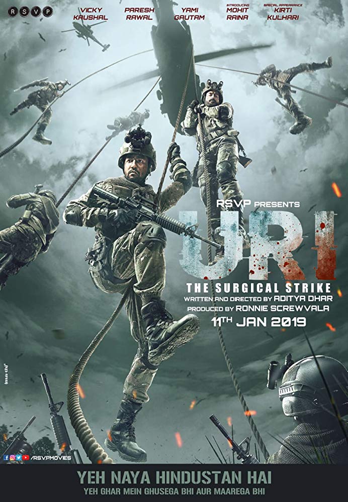دانلود فیلم یوری: حمله جراحی 2019 دوبله فارسی (Uri: The Surgical Strike 2019) 