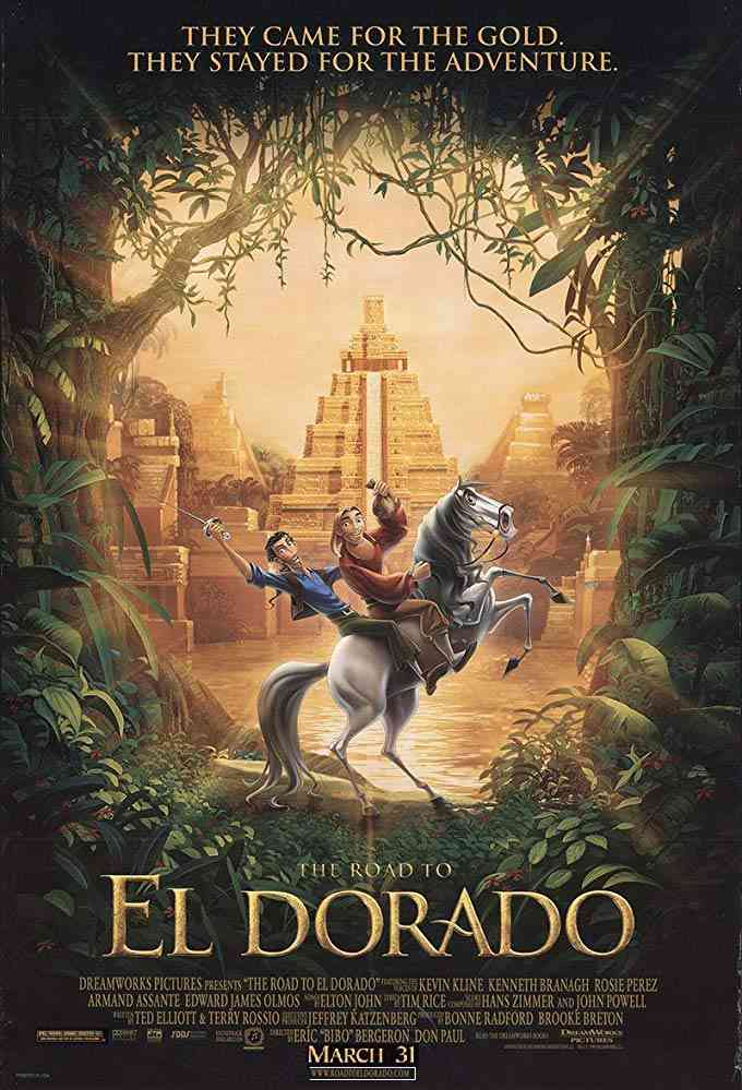 پوستر انیمیشن The Road to El Dorado 2000