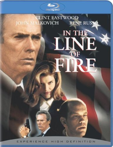 کاور فیلم در خط آتش ۱۹۹۳ با هنرمندی Clint Eastwood 
