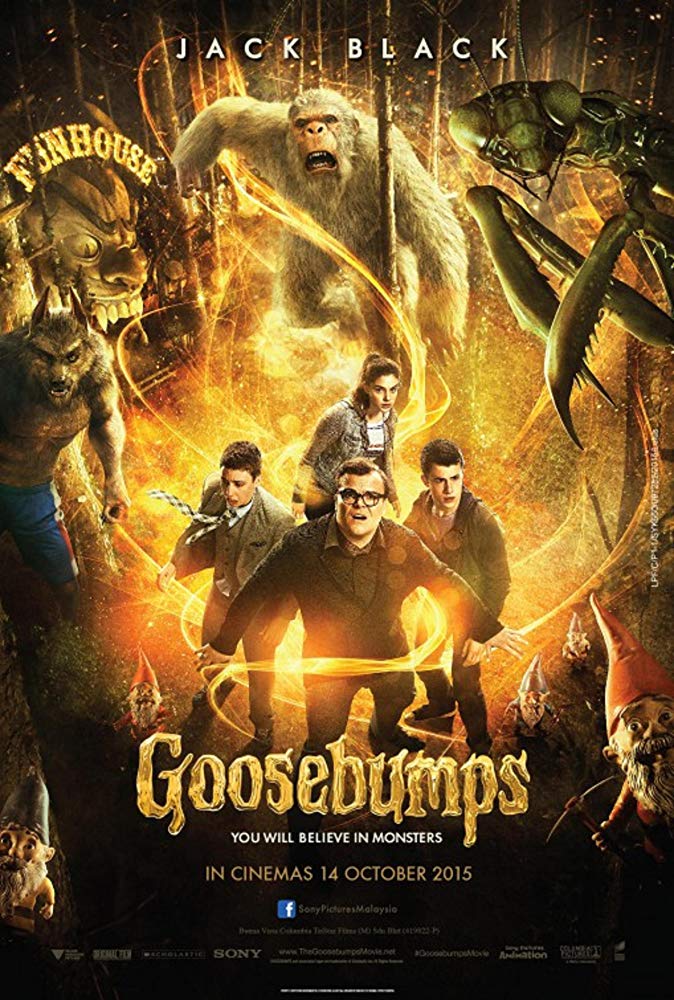 کاور فیلم Goosebumps 2015