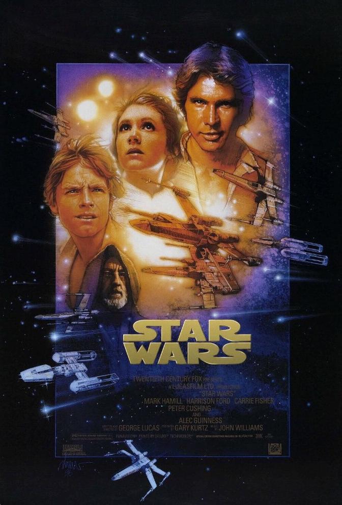 پوستر فیلم جنگ ستارگان ۴ امیدی تازه ۱۹۷۷