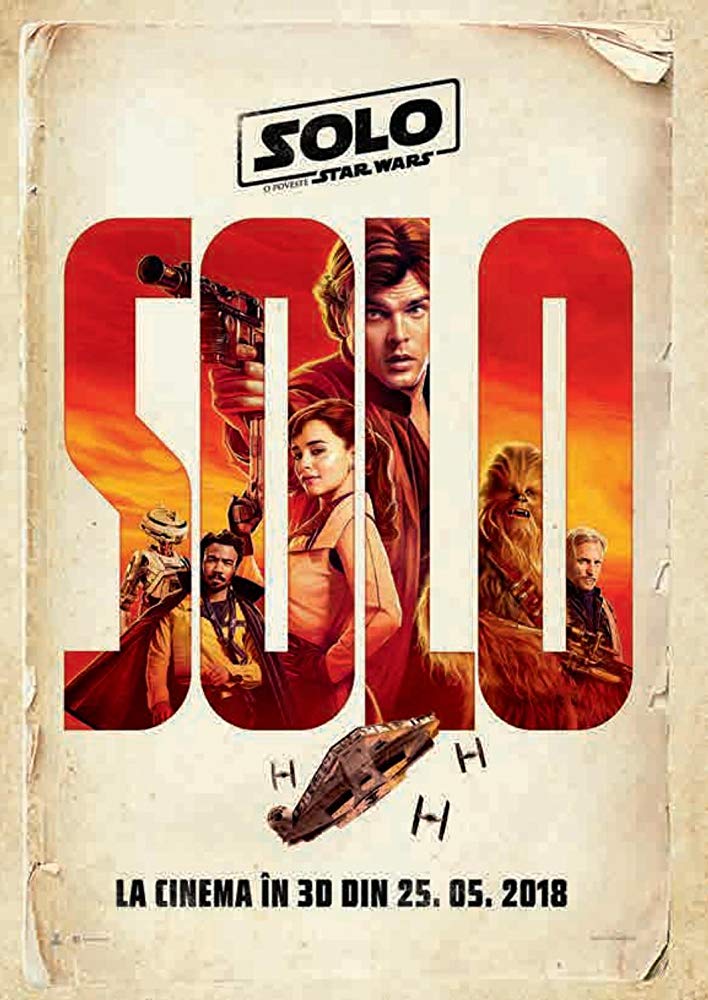 کاور فیلم Solo A Star Wars Story 2018