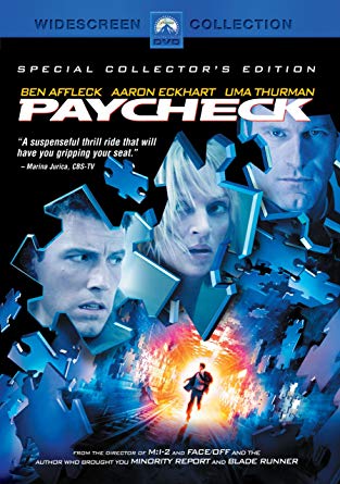 کاور فیلم Paycheck 2003